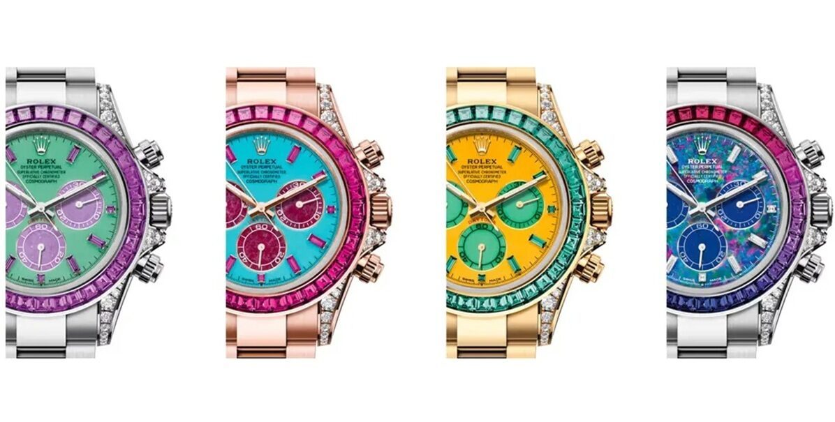 Vier kersverse versies van de Rolex Daytona