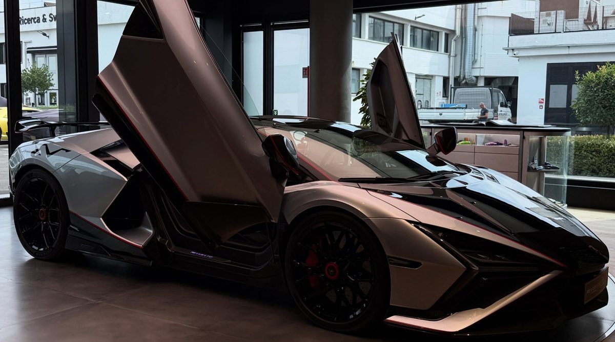 De nieuwe Lamborghini van Salar Azimi
