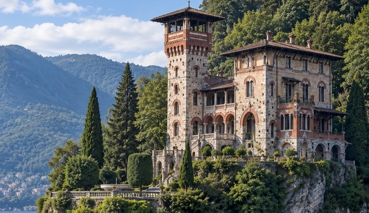 Het exterieur van de villa uit Casino Royale