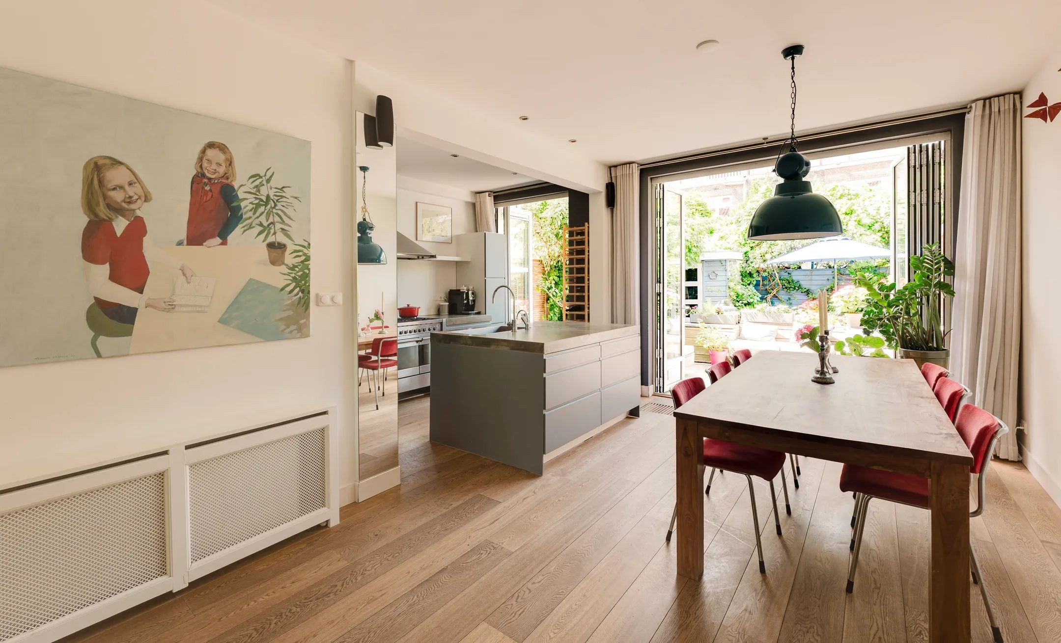 De begane grond van het huis van Tijl Beckand