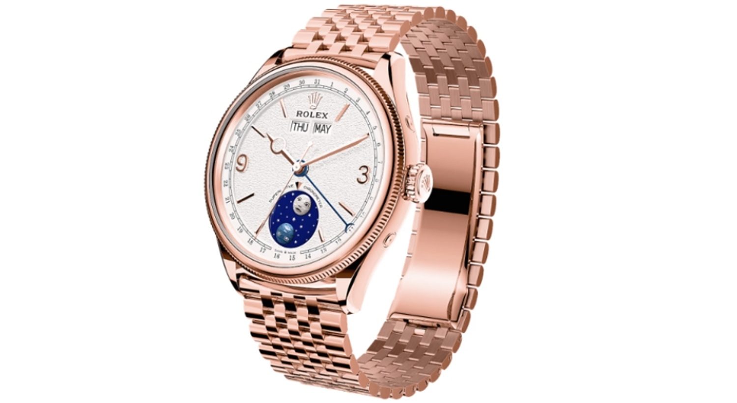 De Everose-gouden Rolex Perpetual Padellone