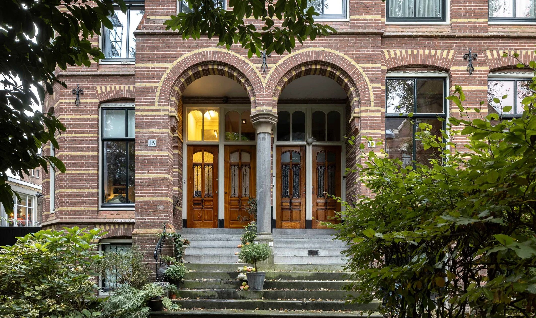 De entree van de Amsterdamse bovenwoning