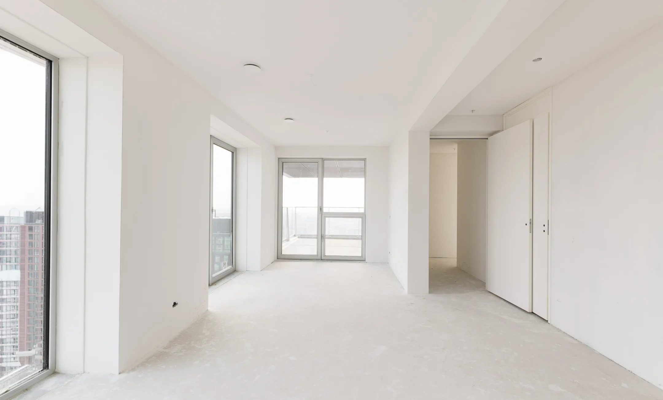 De slaapkamer van het door Emma Heesters aangeboden penthouse