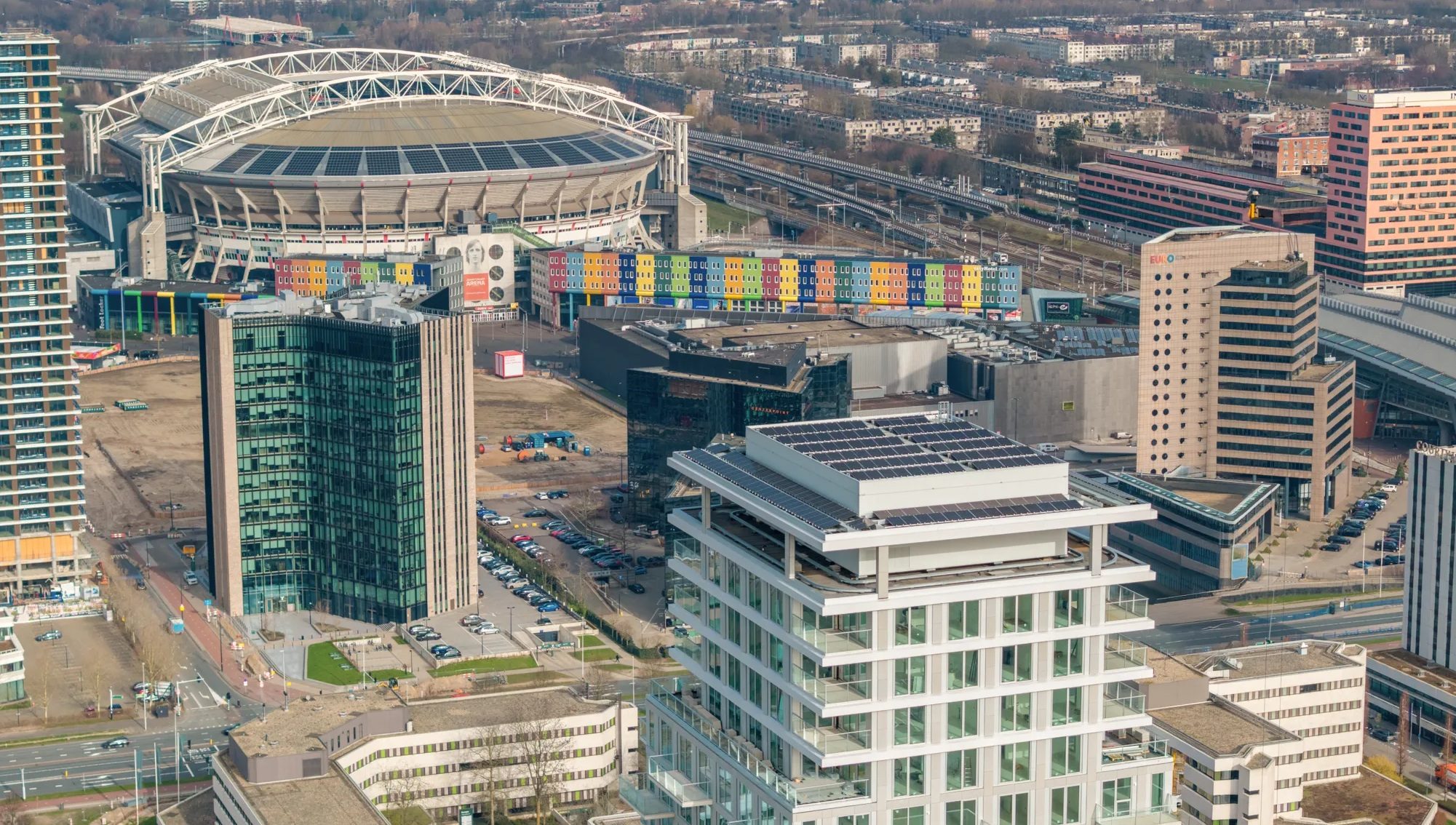 De unieke ligging van het appartement