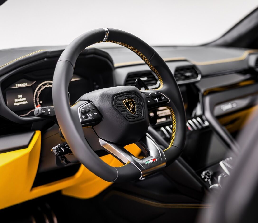Het interieur van de ABT Lamborghini Urus Scatenato