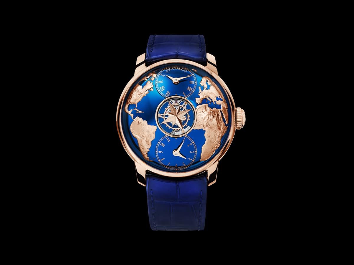 De &lsquo;The World Is Yours&rsquo; Dual Time Zone Tourbillon van Jacob & Co.