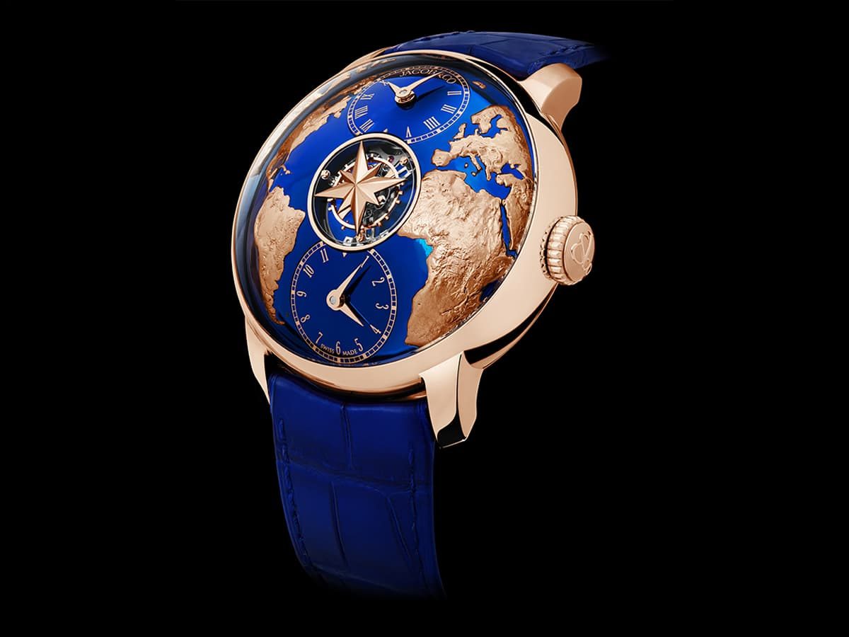 De &lsquo;The World Is Yours&rsquo; Dual Time Zone Tourbillon van Jacob & Co.