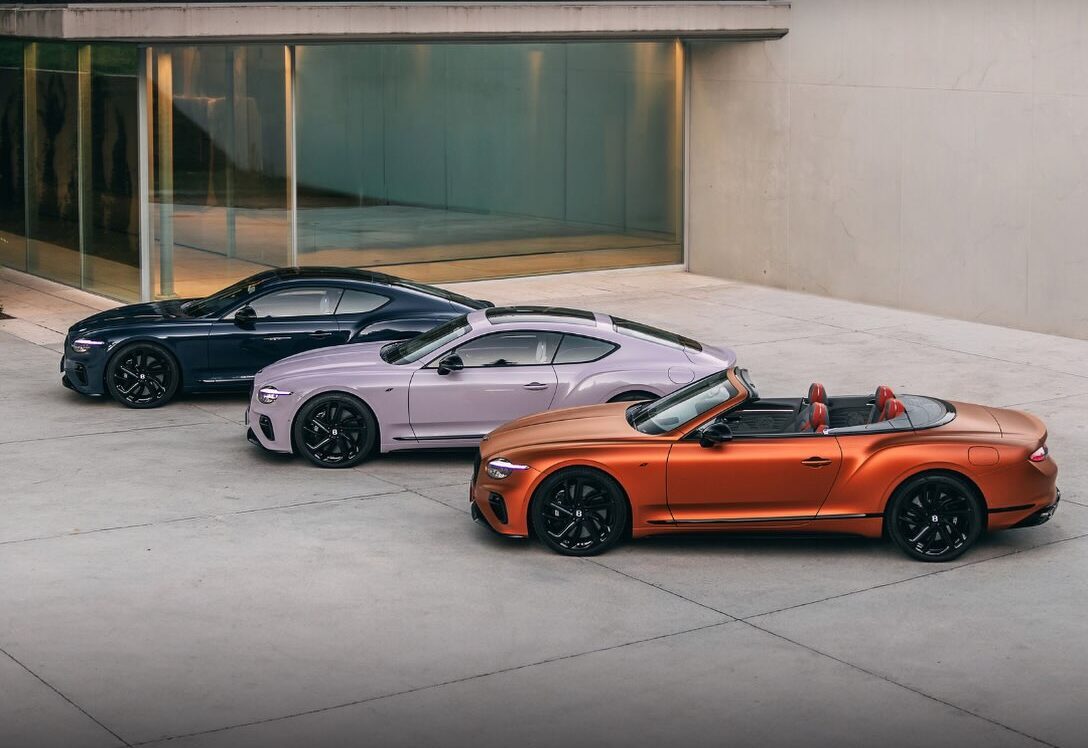 De drie Bentley bespoke-modellen