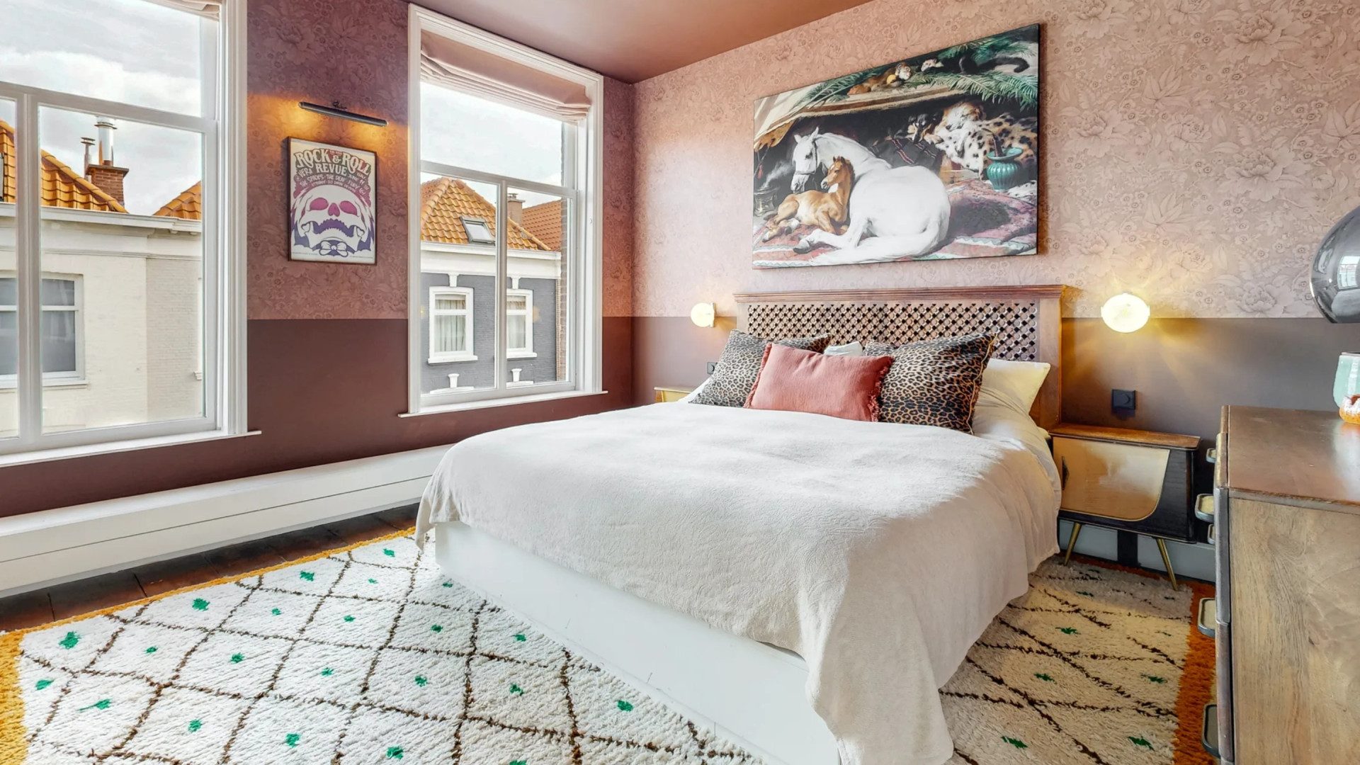 De luxueuze slaapkamer