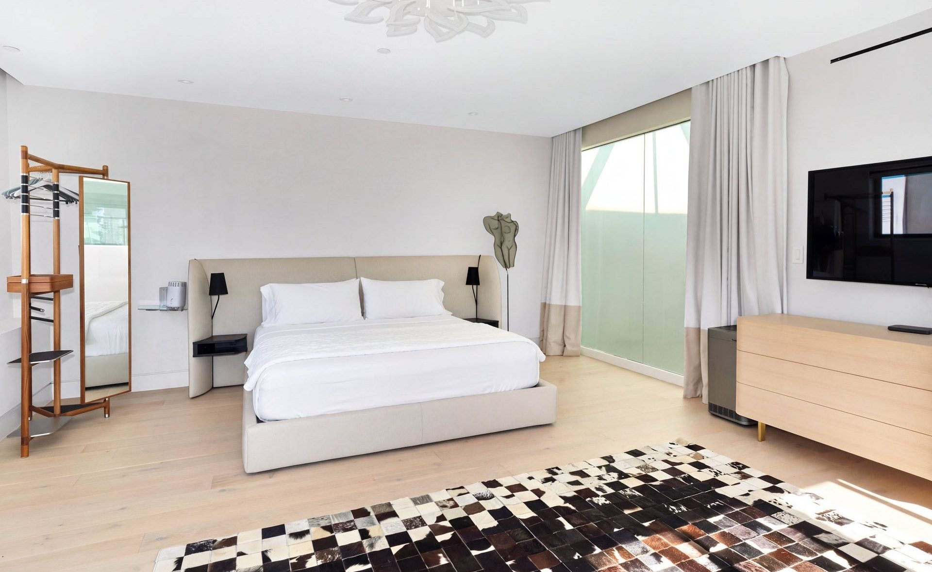 De mastersuite van de woning