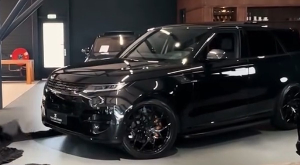 De Range Rover van Sander Huisman