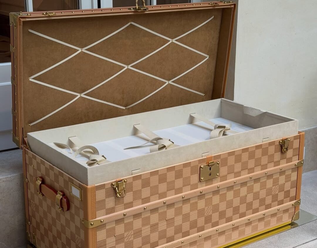 Een kist uit de Louis Vuitton Objets Nomades-collectie