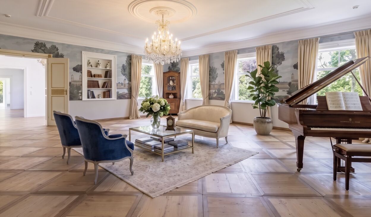 De woonkamer