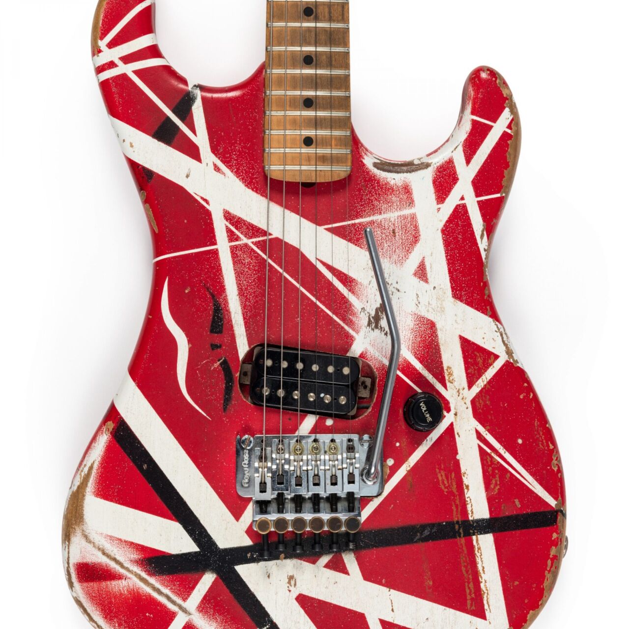 De gitaar van rockster Eddie van Halen gaat naar de veiling
