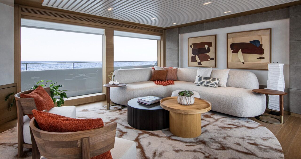 Het in de prijzen gevallen superjacht LALABE van Van der Valk Shipyard