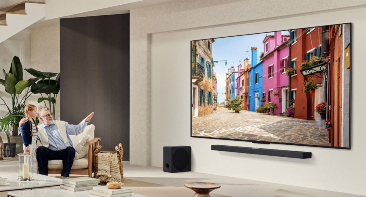 Een QLED-tv van LG
