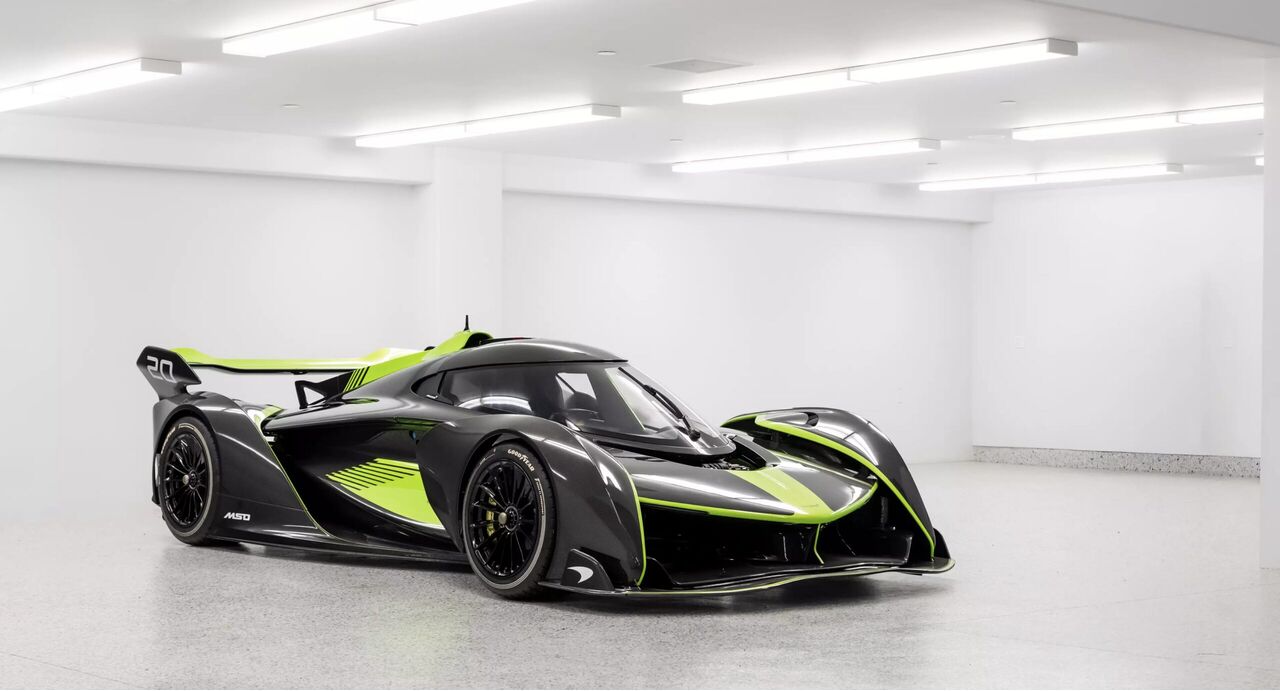 De McLaren Solus GT van Vince Zampella die naar de veiling gaat