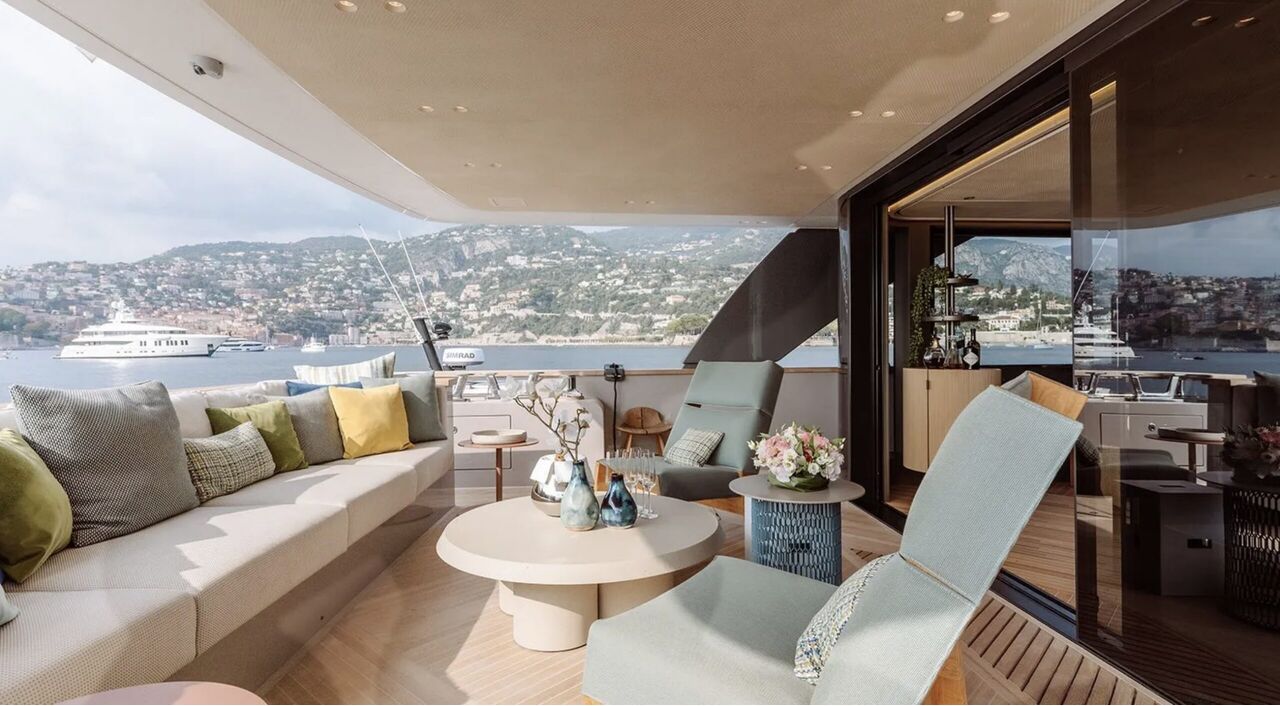 Het Sanlorenzo-jacht van Yves Puttemans