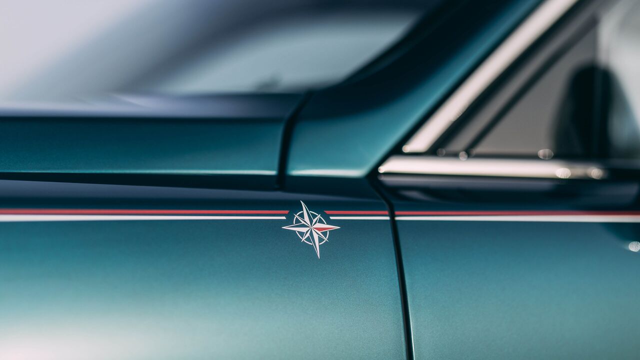 Een close-up Rolls-Royce Cullinan Yachting
