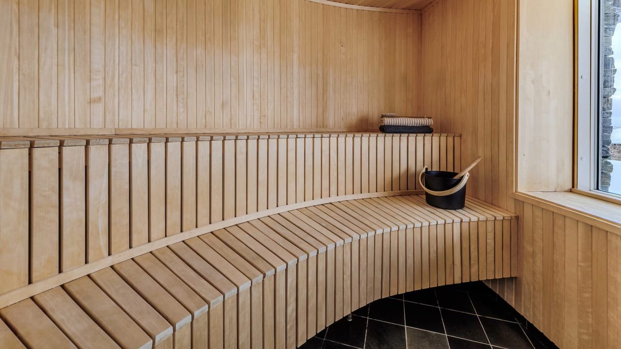 De stijlvolle sauna