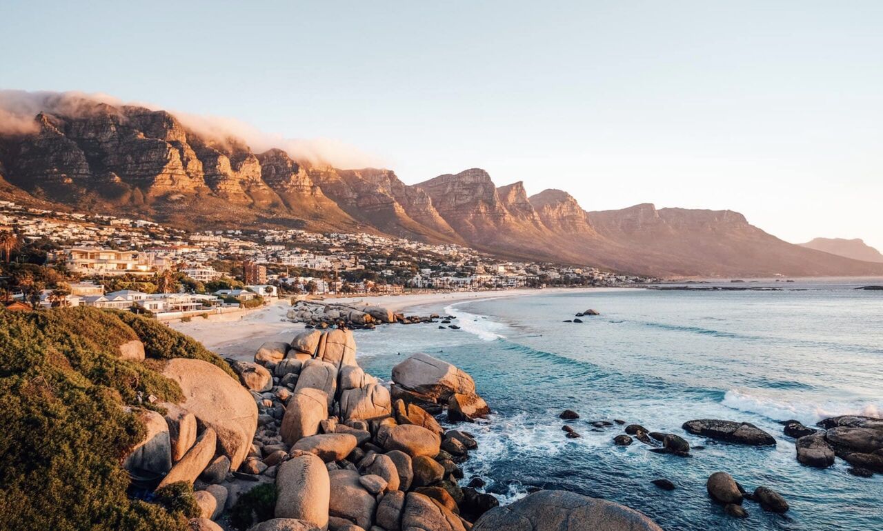 Camps Bay in Kaapstad