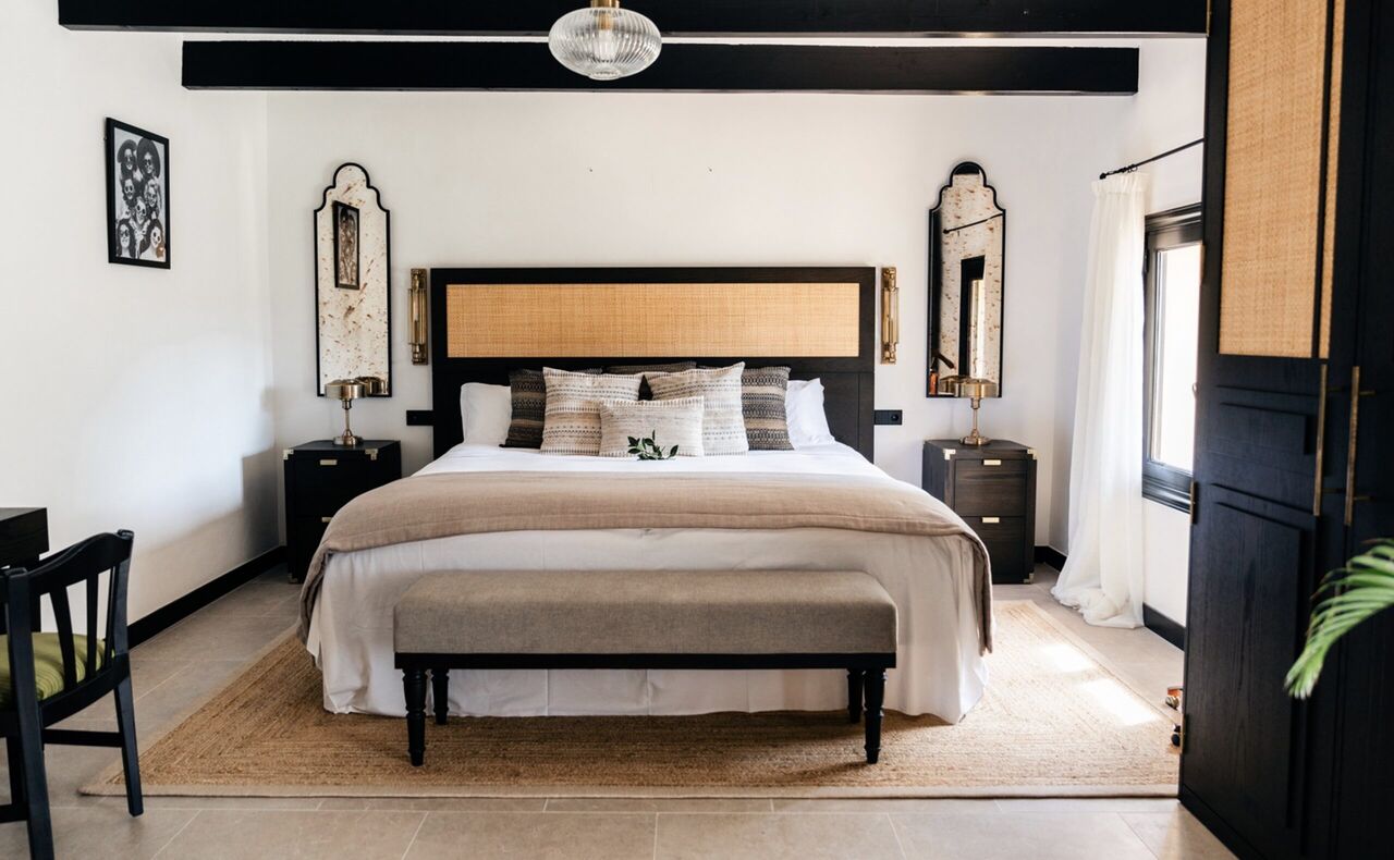 Een kamer bij Son Mol&iacute; Country House op Mallorca