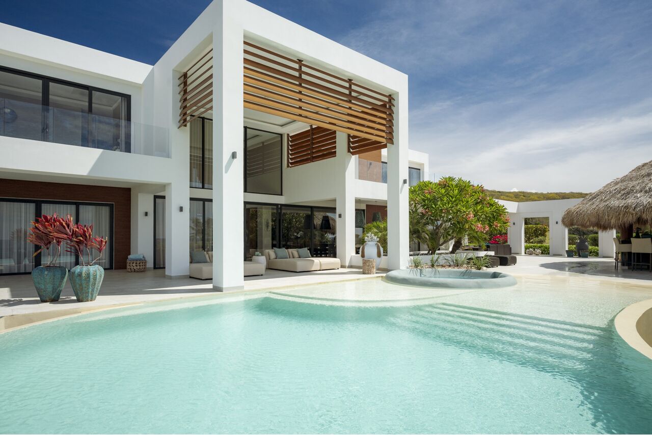 De villa op Curaçao