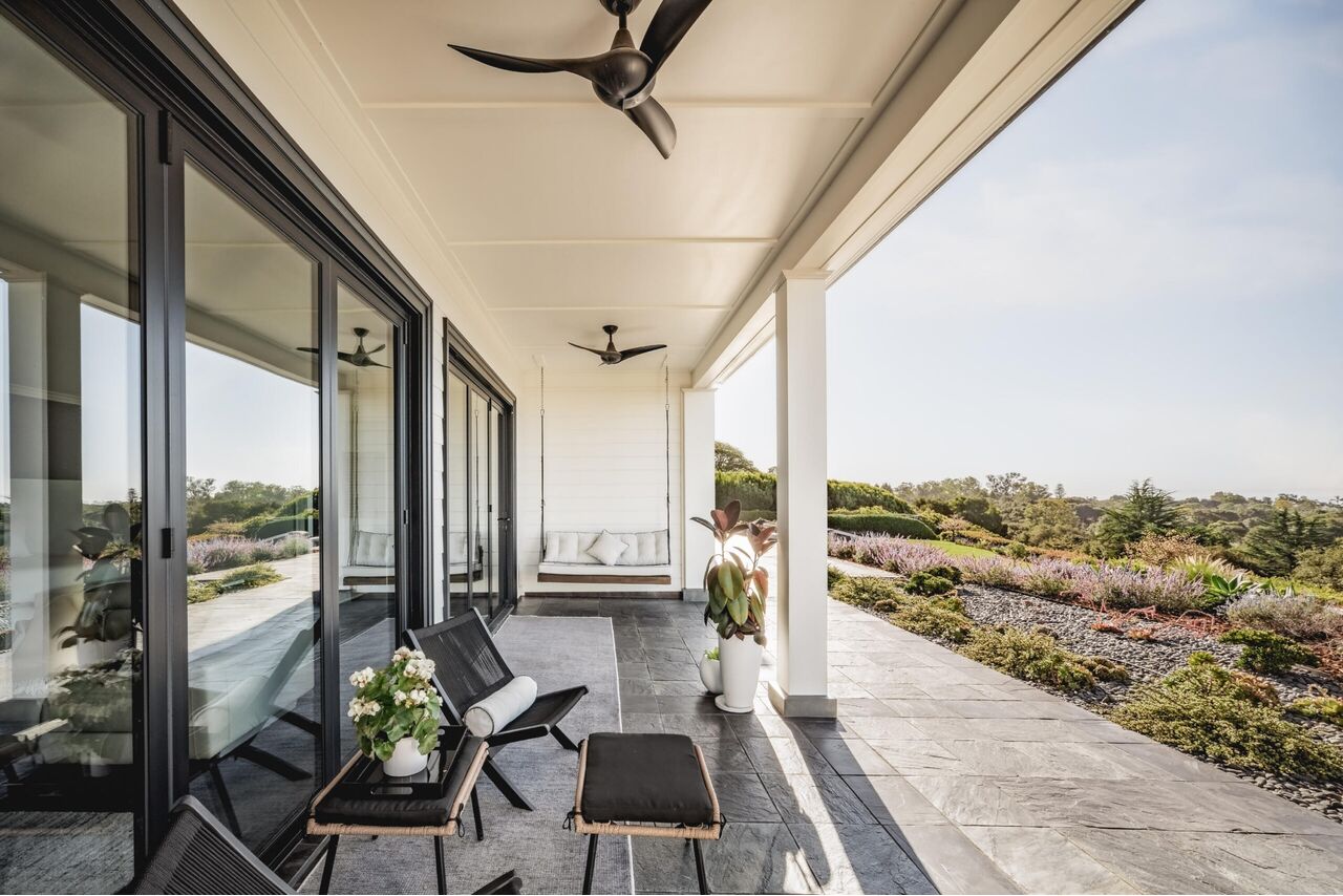 Het landgoed in Santa Barbara