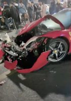 Ferrari crash China