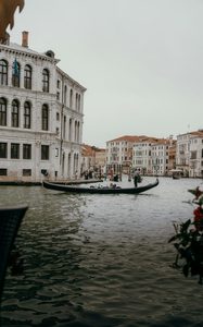 gondelier in Venetië