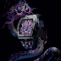 Dit Hublot horloge heeft een titanium draak vol symboliek