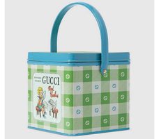 Gucci Mad cookies top handle handtas koekblik Pure Luxe
