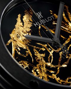 hublot classic fusion gold crystal horloge Pure Luxe