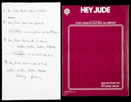 the beatles songteksten Hey Jude Paul McCartney veiling Pure Luxe