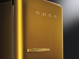 smeg swarovski gold koelkast Pure Luxe