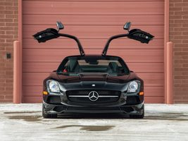Zeldzame Mercedes-Benz SLS AMG Black Series uit 2014 werd geveild en snel verkocht