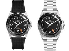 bell & ross br v2-93 gmt horloge tool watch Pure Luxe
