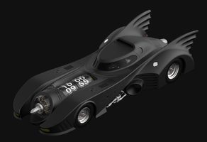 Kross Studio 1989 Batmobile Desk Clock tafelklok Pure Luxe