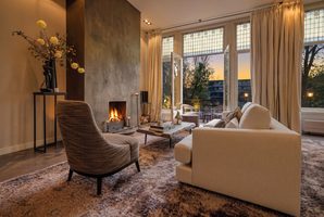 De woning aan het Valeriusplein in Amsterdam