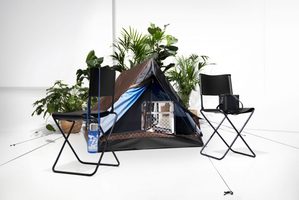 Louis Vuitton glamping camping tent Pure Luxe