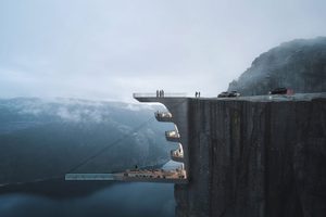 cliff concept boutique hotel preikestolen noorwegen klif Pure Luxe