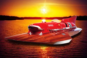 Ferrari Arno XI Hydroplane speedboat Pure Luxe