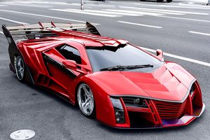 The Beast Lamborghini Diablo Japanse tuner