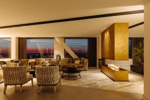 Het penthouse van Memphis Depay in Rotterdam