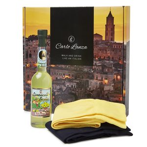 Carlo Lanza geschenksverpakking sokken limoncello Pure Luxe