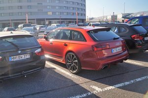 Audi A6 grapje RS6 typeaanduiding Pure Luxe