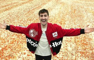 s' Werelds grootste pizza