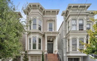 Vooraanzicht van het wereldberoemde huis uit de serie Full House