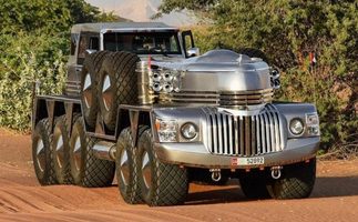SUV van Sjeik Abu Dhabi