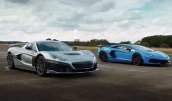 Rimac Nevera vs. Lamborghini Aventador